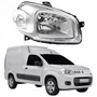 Farol Fiat Fiorino 2014 Até 2019 Original Máscara Cromada Lado Direito Passageiro