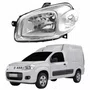 Farol Fiat Fiorino 2014 Até 2019 Original Máscara Cromada Lado Esquerdo Motorista