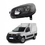 Farol Fiat Fiorino 2022 2023 Máscara Negra Lado Esquerdo Motorista
