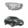 Farol Fiat Grand Siena 2012 2013 2014 2015 2016 Mascara Cromada Lado Direito Passageiro