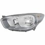 Farol Fiat Grand Siena 2012 2013 2014 2015 2016 Mascara Cromada Lado Esquerdo Motorista