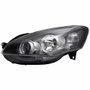 Farol Fiat Idea 2011 2012 2013 Mascara Negra Lado Esquerdo Motorista