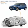 Farol Fiat Palio 2008 Até 2011 Máscara Cromada Com Anel Cromado Lado Esquerdo Motorista