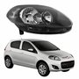 Farol Principal Fiat Palio 2012 2013 2014 2015 2016 Máscara Negra Lado Direito Passageiro