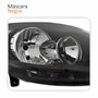 Farol Principal Fiat Palio 2012 2013 2014 2015 2016 Máscara Negra Lado Direito Passageiro