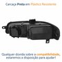 Farol Fiat Palio  G2 2001 Até 2007 Original Arteb Foco Duplo Carcaça Preta Lado Direito Passageiro