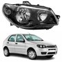 Farol Fiat Palio G3 2003 Até 2014 Original Arteb Máscara Negra Canhão Preto Foco Duplo Lado Direito Passageiro