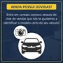 Farol Fiat Palio G3 2003 Até 2014 Original Arteb Máscara Negra Canhão Preto Foco Duplo Lado Direito Passageiro