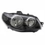 Farol Fiat Palio G3 Siena Strada Weekend 2003 Até 2014 Foco Duplo Máscara Negra Canhão Cromado Lado Direito Passageiro