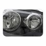 Farol Fiat Palio G3 Siena Strada Weekend 2003 Até 2014 Foco Duplo Máscara Negra Canhão Cromado Lado Direito Passageiro