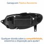 Farol Fiat Palio G3 2003 Até 2014 Siena Strada Weekend G3 2003 Até 2012 Original Arteb Máscara Negra Com Aro Cromado Foco Duplo Lado Direito Passageiro