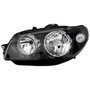 Farol Fiat Palio G3 2004 Até 2014 Siena Weekend G3 2004 Até 2007 Strada G3 2004 Até 2012 Mascara Negra Com Anel Cromado Lado Esquerdo Motorista