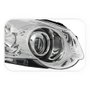 Farol Fiat Palio G4 2008 Até 2011 Siena G4 2008 Até 2012 Palio Weekend G4 2008 Até 2016 Strada G4 2008 Até 2016 Foco Duplo Máscara Cromada com Anel Cromado Lado Direito Passageiro