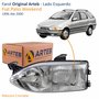 Farol Fiat Palio Weekend 1996 Até 2000 Original Arteb Foco Duplo Vidro Lado Esquerdo Motorista