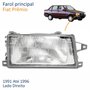 Farol Fiat Prêmio 1991 Até 1996 Lente De Vidro Lado Direito Passageiro