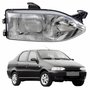 Farol Fiat Siena 1996 Até 2000 Foco Duplo Vidro Lado Direito Passageiro