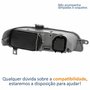 Farol Principal Fiat Siena 2001 2002 2003 2004 Carcaça Cinza Lado Esquerdo Motorista