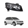 Farol Fiat Stilo 2003 Até 2011 Elétrico Fumê Com Auxiliar Plug Quadrado Lado Direito Passageiro