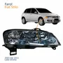 Farol Principal Fiat Stilo 2003 Até 2011 Elétrico Cromado Com Auxiliar Plug Quadrado Lado Direito Passageiro