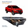 Farol Principal Fiat Strada 2024 2025 Com Led High Lado Direito Passageiro