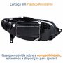 Farol Fiat Strada G3 2003 Até 2012 Original Arteb Máscara Negra Canhão Preto Foco Duplo Lado Esquerdo Motorista