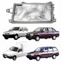 Farol Fiat Uno Fiorino Elba Prêmio 1991 Até 2003 Lente De Vidro Lado Esquerdo Motorista