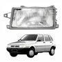 Farol Fiat Uno 1991 Até 2003 Lente De Vidro Lado Esquerdo Motorista