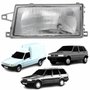 Farol Fiat Uno Fiorino Elba 1991 até 2003 Original Arteb Foco Simples Lado Esquerdo Motorista