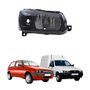 Farol Fiat Uno Fire Fiorino 2004 Até 2014 Mascara Negra Lado Direito Passageiro