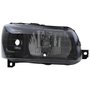 Farol Fiat Uno Fire Fiorino 2004 Até 2014 Mascara Negra Lado Direito Passageiro