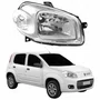 Farol Fiat Uno Vivace 2010 Até 2014 Original Máscara Cromada Lado Direito Passageiro