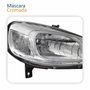 Farol Principal Fiat Uno Vivace 2015 Até 2021 Cromado Lado Direito Passageiro