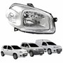 Farol Fiat Uno Way Vivace 2010 Até 2014 Fiorino 2014 Até 2019 Original Arteb Máscara Cromada Lado Direito Passageiro