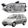 Farol Fiat Palio Weekend 1996 Até 2000 Original Arteb Foco Duplo Vidro Lado Esquerdo Motorista