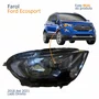 Farol Principal Ford Ecosport 2018 2019 2020 2021 Máscara Negra Sem Led Lado Direito Passageiro