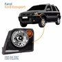 Farol Principal Ford Ecosport 2003 2004 2005 2006 2007 Pisca Âmbar Lado Esquerdo Motorista
