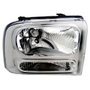 Farol Ford F250 F350 F4000 2007 Até 2011 Máscara Cromada Lado Direito Passageiro