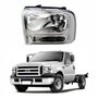Farol Ford F350 2007 Até 2011 Máscara Cromada Lado Esquerdo Motorista