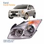 Farol Principal Ford Fiesta 2008 2009 2010 Lado Esquerdo Motorista