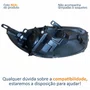Farol Principal Ford Fiesta 2011 2012 2013 2014 Cromado Lado Esquerdo Motorista