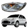 Farol Principal Ford Fiesta 2011 2012 2013 2014 Cromado Lado Esquerdo Motorista
