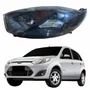Farol Principal Ford Fiesta 2011 Até 2016 Máscara Negra Lado Esquerdo Motorista