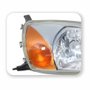 Farol Ford Fiesta 2000 Até 2002 Courier 2000 Até 2012 Pisca Âmbar Lado Direito Passageiro