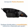 Farol Ford Focus 2003 Até 2008 TYC Máscara Negra Lado Esquerdo Motorista