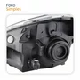 Farol Principal Ford Ka 2008 Até 2014 Máscara Cromada Lado Direito Passageiro