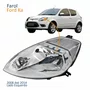 Farol Principal Ford Ka 2008 Até 2014 Máscara Cromada Lado Esquerdo Motorista
