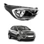 Farol Ford Ka 2019 2020 2021 Black Cromado Manual Lado Direito Passageiro