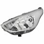 Farol Ford Ka 2019 Até 2023 Máscara Cromada Lado Esquerdo Motorista