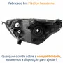 Farol Ford Ka 2019 Até 2023 Original Máscara Negra Lado Direito Passageiro