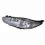Farol Ford New Fiesta 2014 Até 2019 Máscara Cromada Lado Esquerdo Motorista